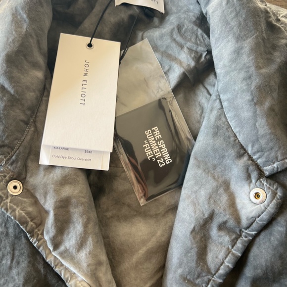 John Elliott Cold Dye Scout Overshirt - Picture 8 of 16